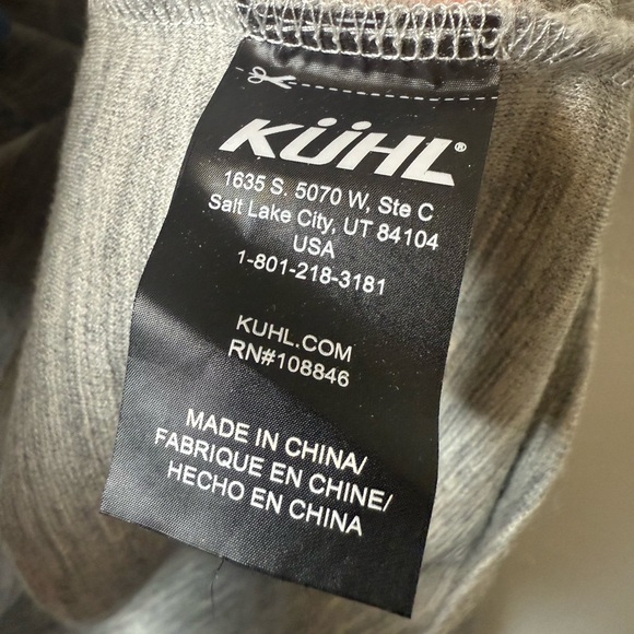Kuhl Team 1/4-Zip Merino Wool Pullover Sweater Shirt Long Sleeves Men's Size XL - Picture 6 of 8